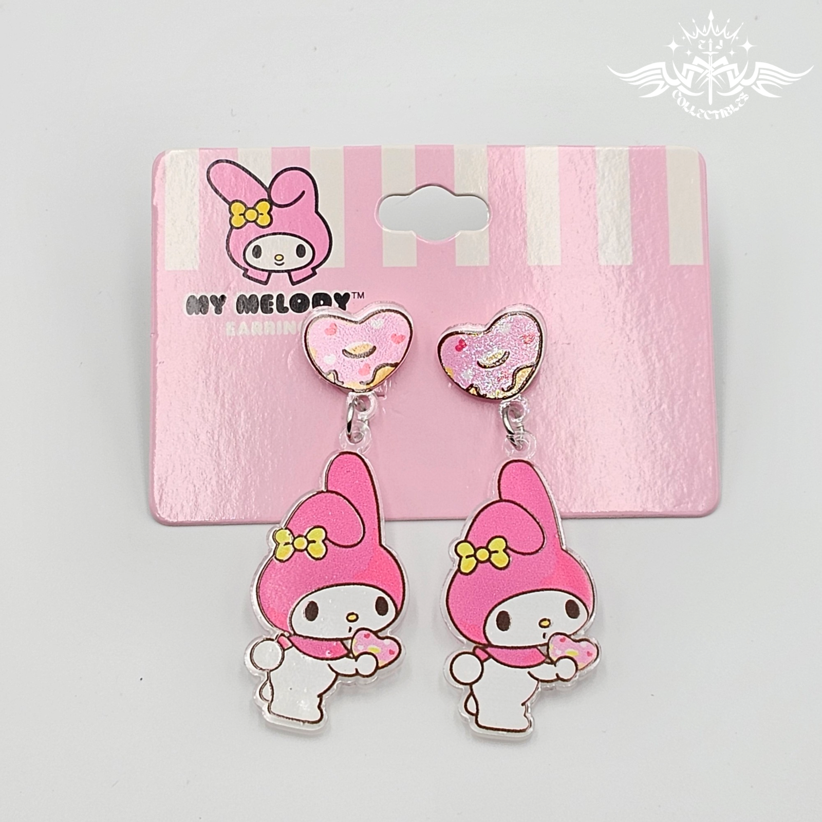 Sanrio My Melody Donut Charm Earrings 15$